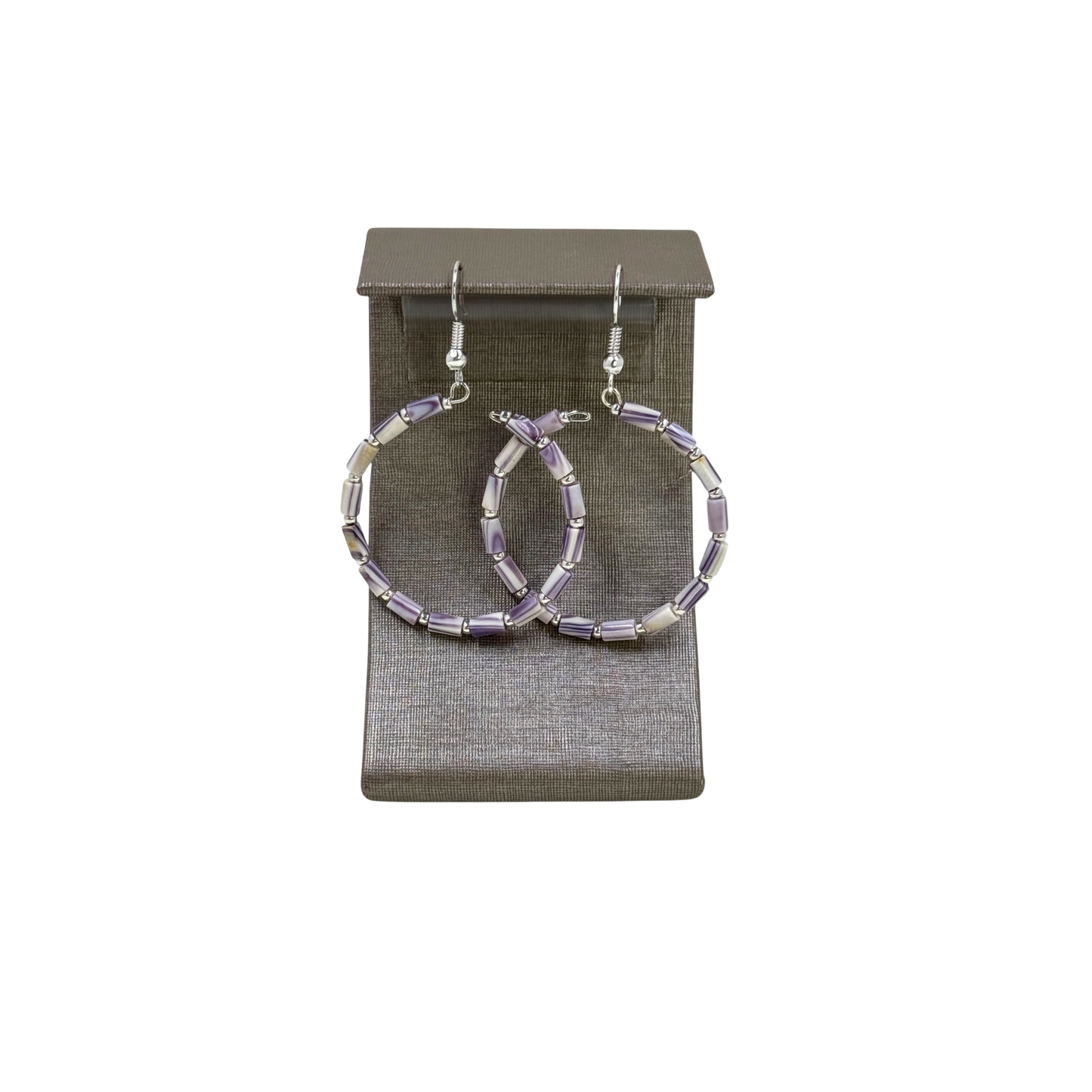 Wampum/Paua necklace & Earring set