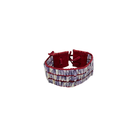 Wampum Bracelet cuff