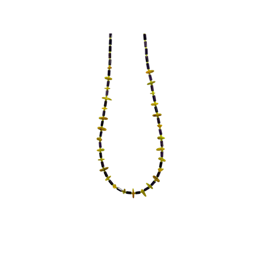 Wampum turquoise necklace
