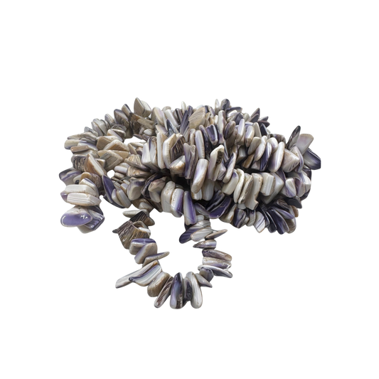 Large Wampum Nugget beads