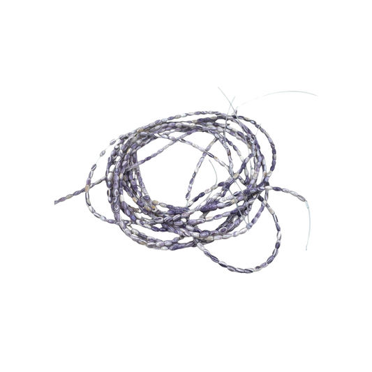 Wampum rice beads